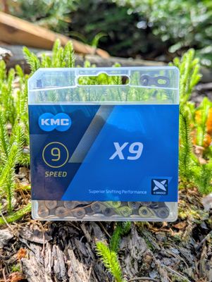 Chaine KMC X9 9v 116mailles