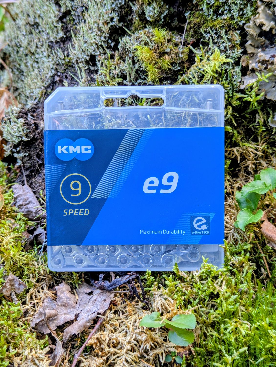 Chaîne KMC e9 EPT 9v 136 mailles EPT gris