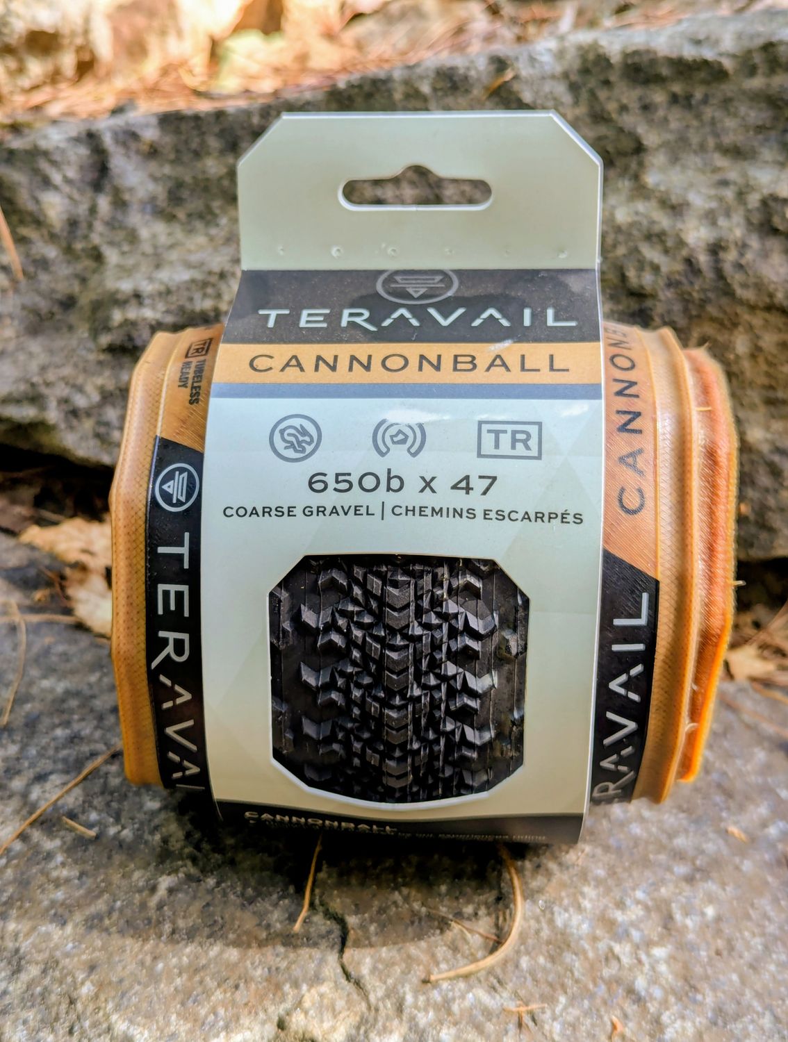 Pneu Teravail Cannonball 650b x 47 Tubeless Tan Durable
