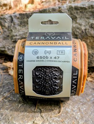 Pneu Teravail Cannonball 650b x 47 Tubeless Tan Durable