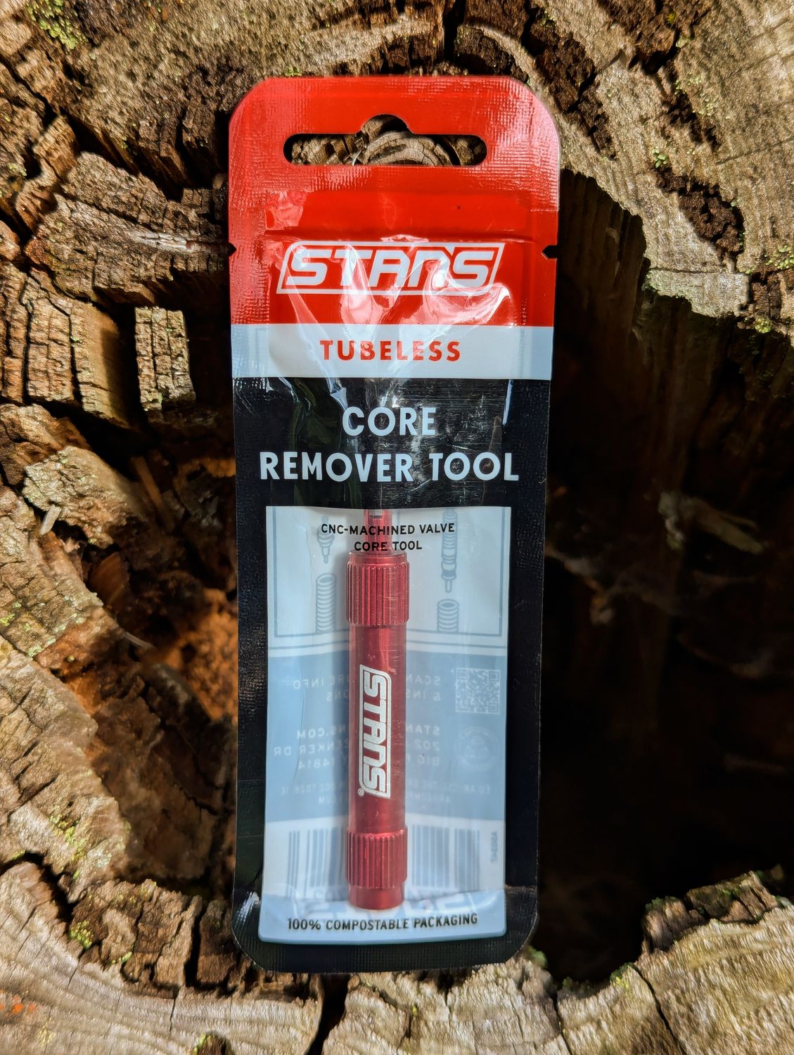 Stans No Tubes Outil extraction coeur de valve tubeless