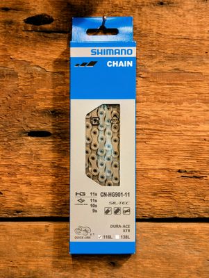 Chaine Shimano CN-HG901-11 Dura-ace / XTR 11v 116 mailles