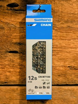 chaine Shimano SLX CN-M7100 12v 126 mailles