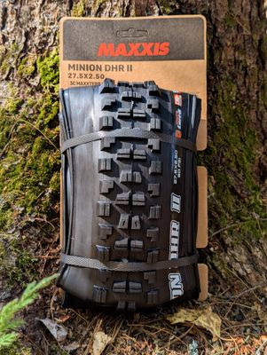 Pneu Maxxis Minion DHR II 27.5 X 2.5 Tubeless 3C Maxxterra EXO+ 60tpi