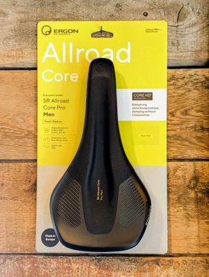 Selle Ergon SR Allroad Core Pro homme P/M Tinox noir
