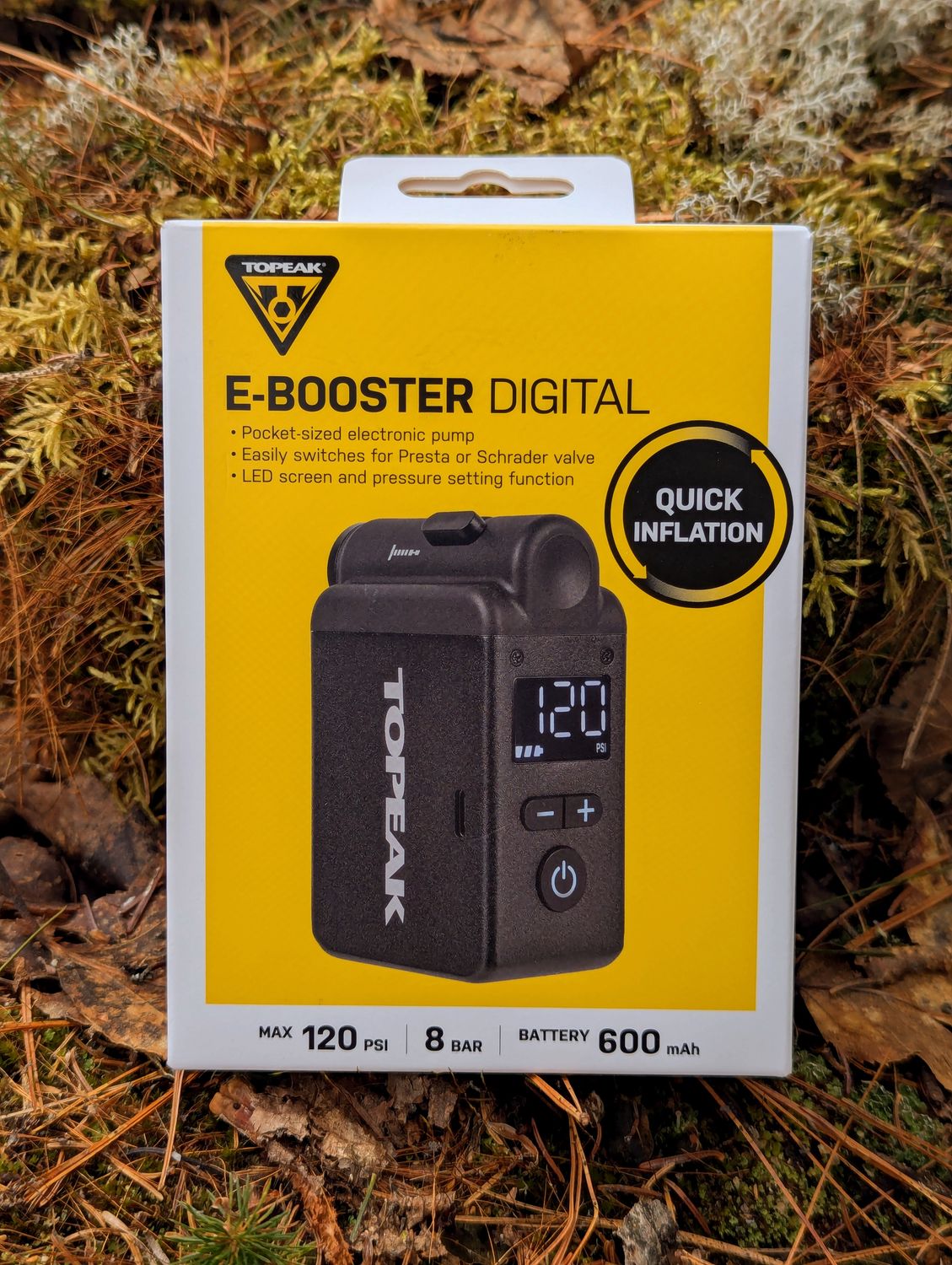 Pompe électronique Topeak E-Booster digital