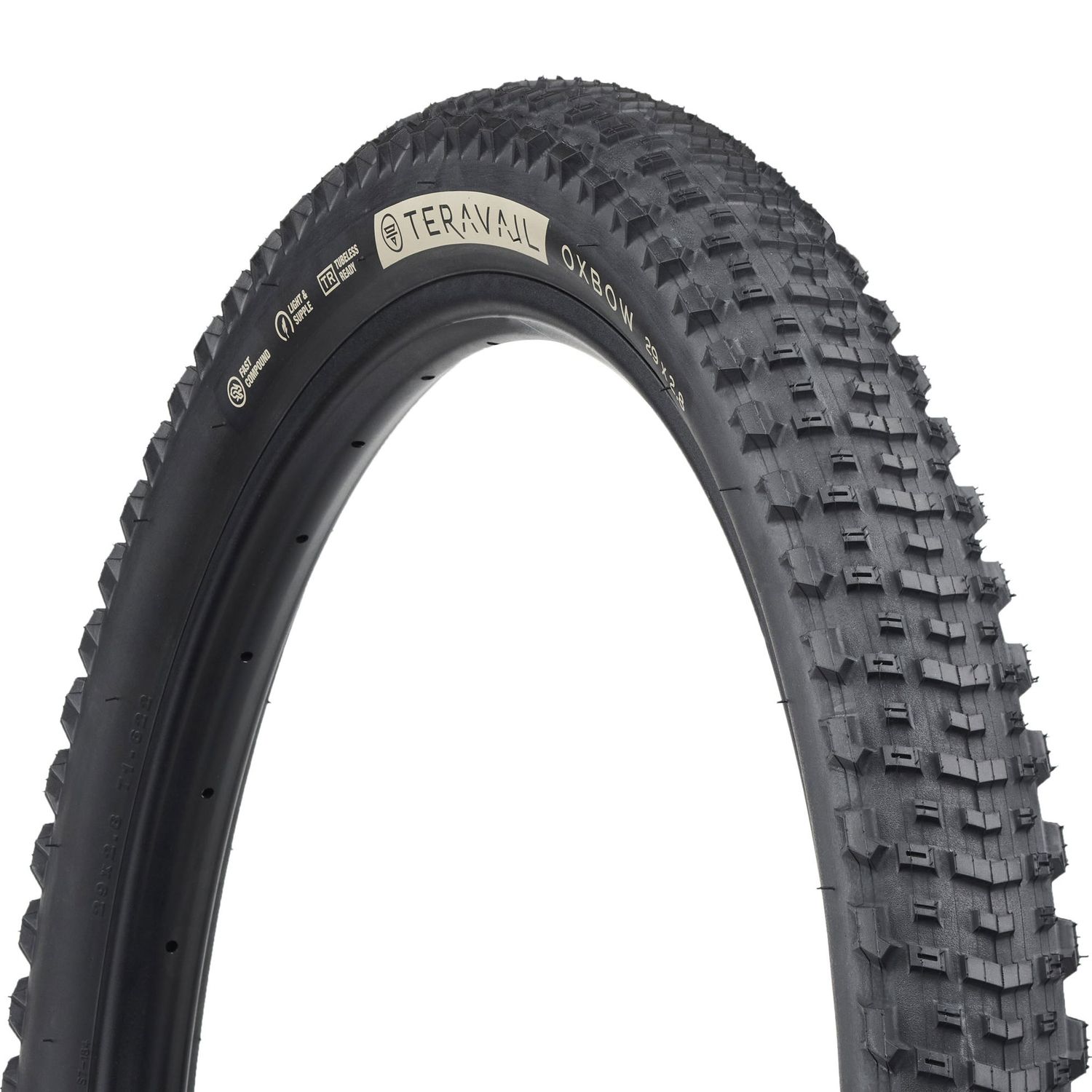 Pneu Teravail Oxbow 29 x 2.8, tubeless, pliable noir