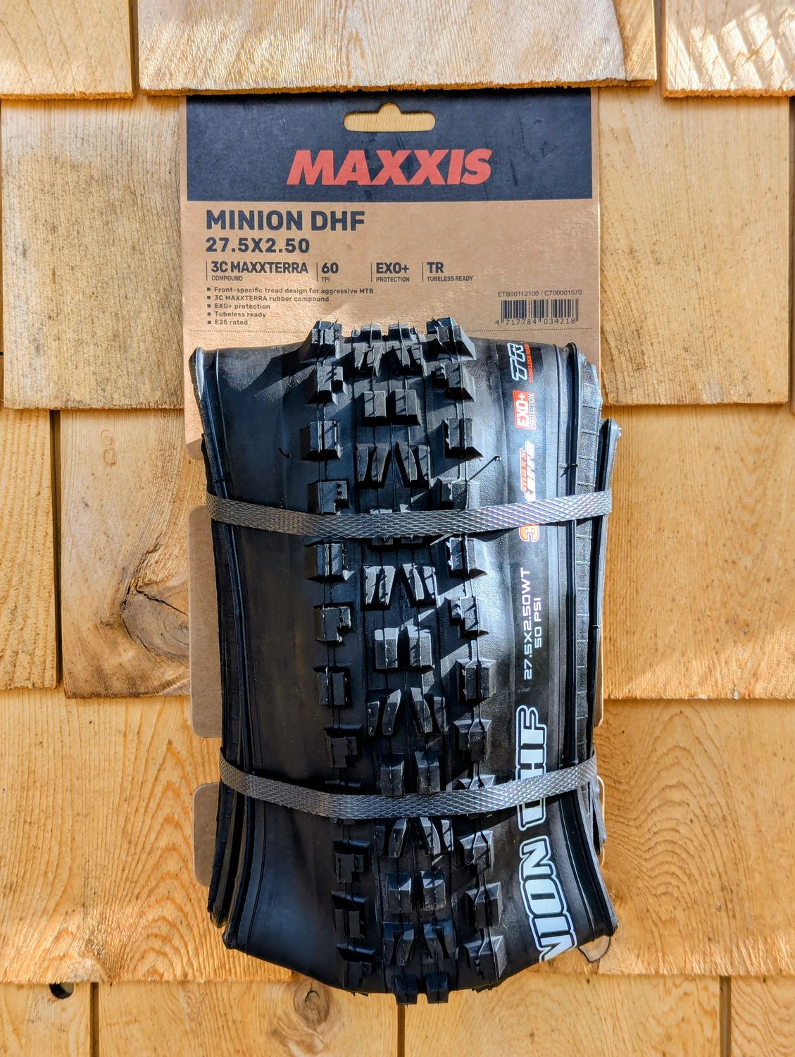 Pneu Maxxis Minion DHF 27.5 x 2.5 3C Maxterra EXO+ noir