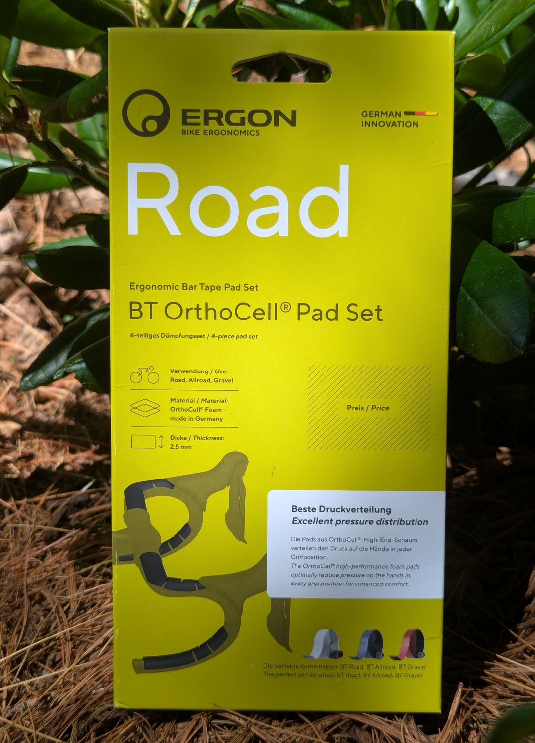 Ensemble coussinet Ergon BT Orthocell