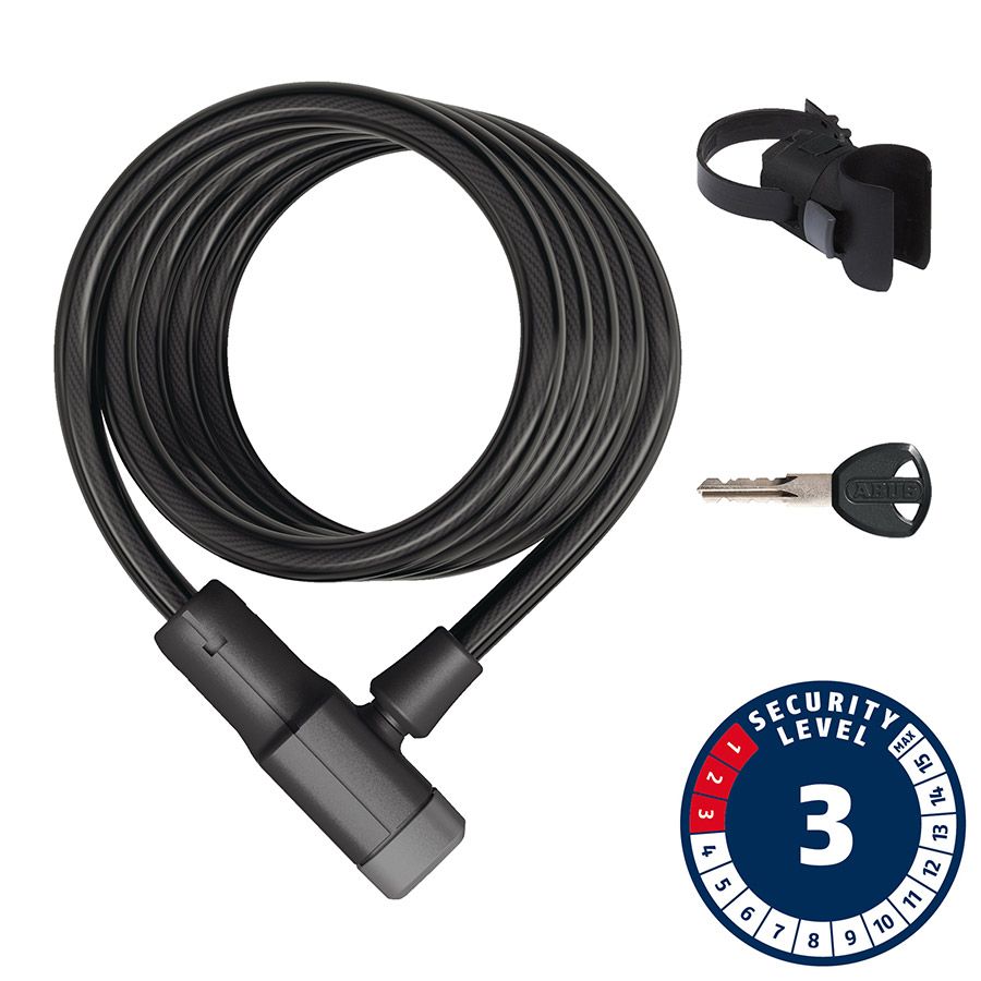 Cadenas Abus Primo 5510K Cable 10mm x 180cm