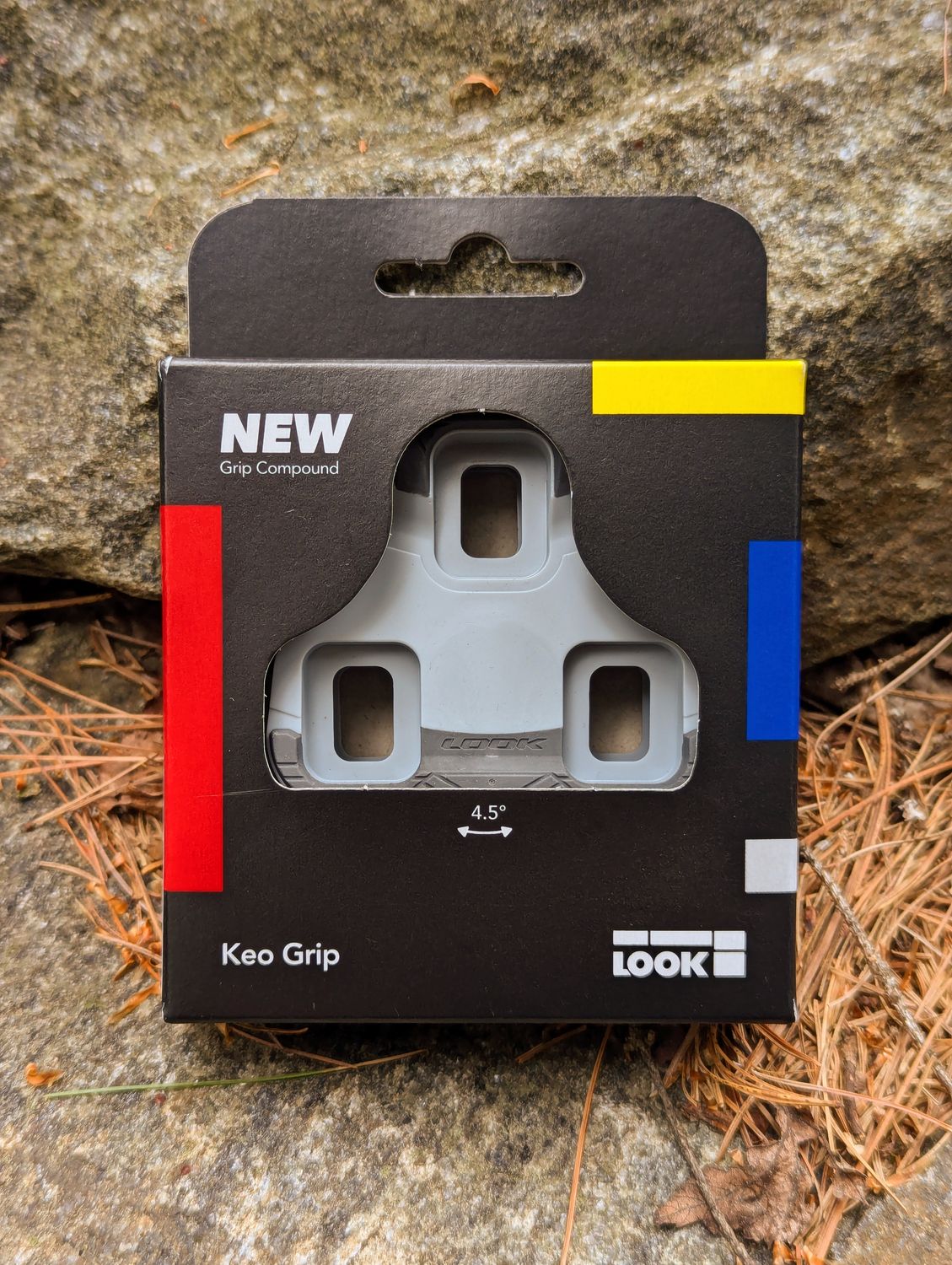 Cales Look Keo Grip Float 4.5° gris