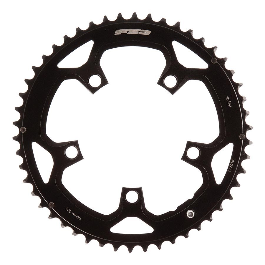 Plateau FSA Pro Road double 50d 10/11v BCD 110mm 5 Bolts Aluminum