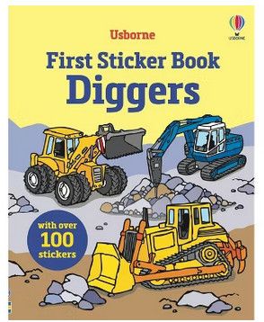 Usborne First Sticker Book Diggers