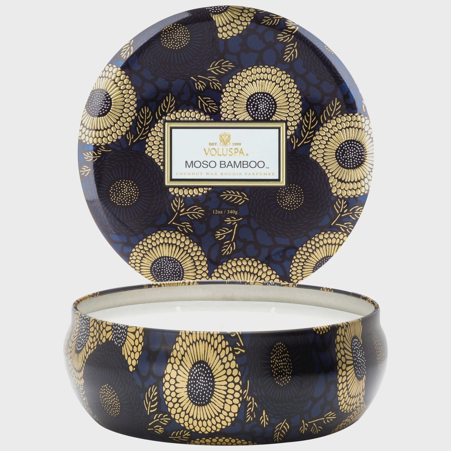 Moso Bamboo, Size: 3-Wick Tin