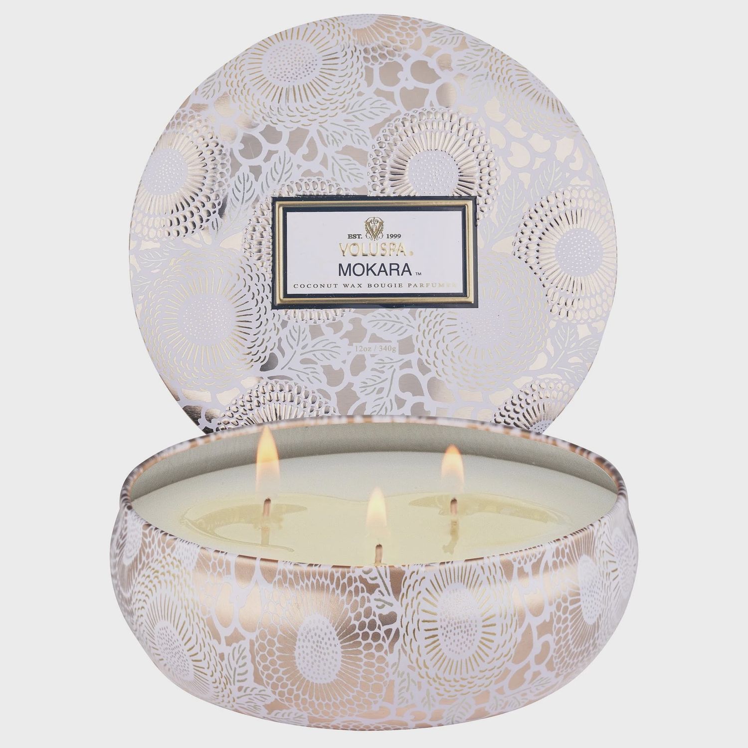 Mokara, Size: 3-wick tin