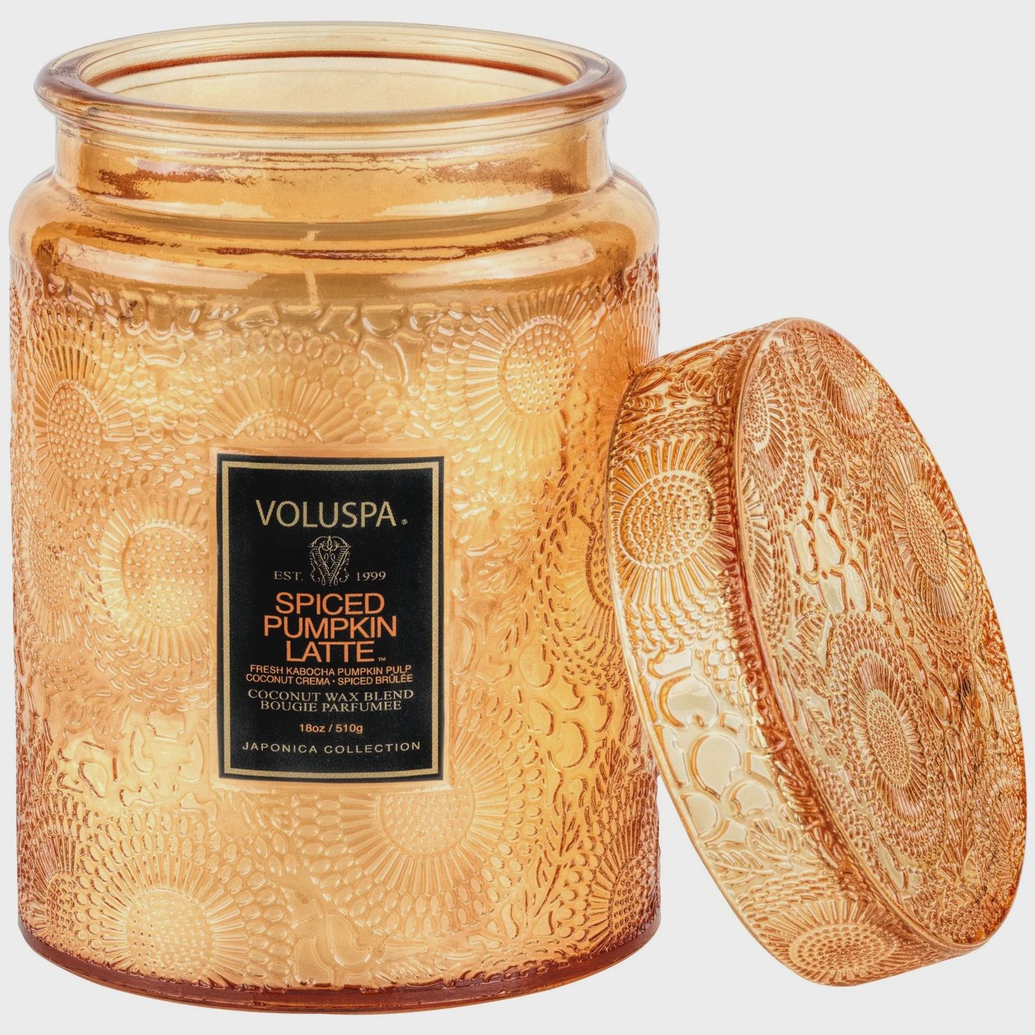 Spiced Pumpkin Latte Candle, Size: Large Jar