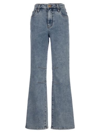 Kelsey High Rise Crop Flare with Knee Darts, Size: 00