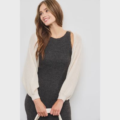 Batwing Crop Cardigan