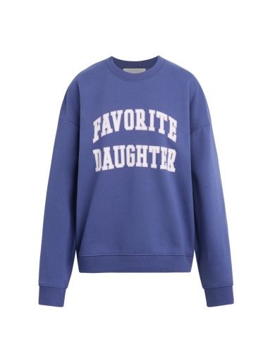 Collegiate Sweatshirt - Venetian Blue, Size: M