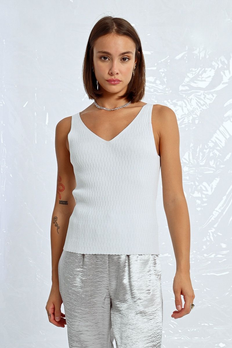 Textured Knit Tank
