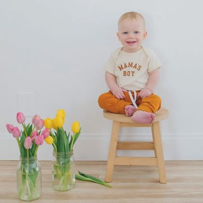 Mama&#39;s Boy Short Sleeve Onesie