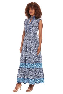 Ruffle Collar Maxi Dress
