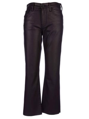 Kelsey High Rise Ankle Flare with Raw Hem