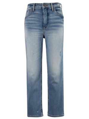 Elizabeth High Rise Fab Ab Straight Crop