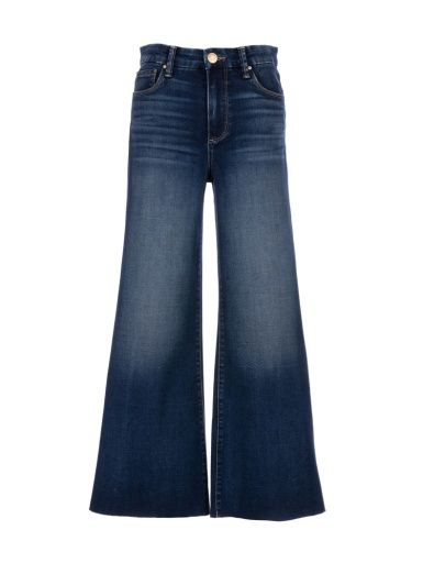 Meg High Rise Fab Ab Wide Leg Raw Hem - Yielded, Size: 00