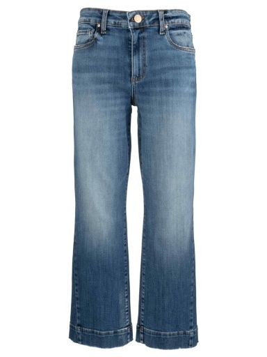 KELSEY HIGH RISE ANKLE FLARE- WIDE HEM SIDE INSET- Defiant, Size: 00