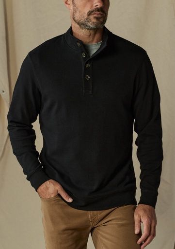 PUREMESO BUTTON POPOVER, Size: S, Color: BLACK