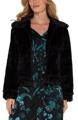 zip up fur jacket