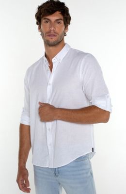 Convertible Sleeve Button Up