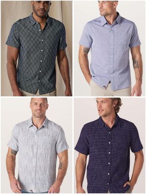 Freshwater Button Up  Shirt