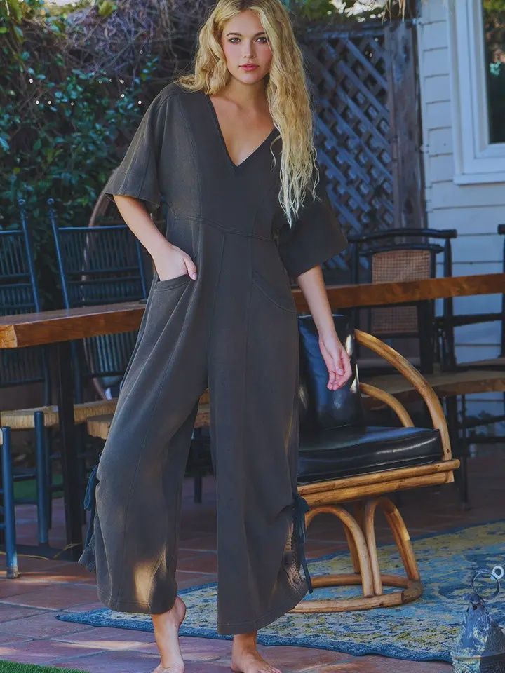Oversized Wide-Leg Jumpsuit