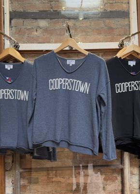 Cooperstown V-Neck Sweater - Light Navy