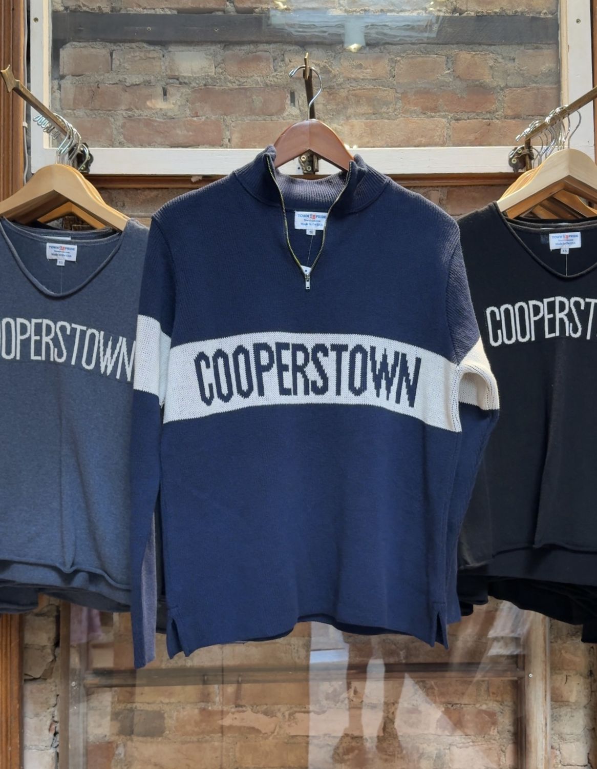 Cooperstown Quarter Zip - Navy