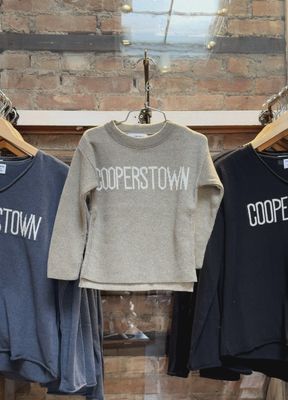 Cooperstown Kids Sweater - Pewter