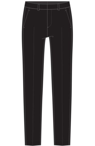 high rise kelsey trouser 28&#39; ins, Size: 0