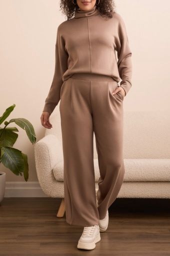 PULL ON PANT W/PKTS-FOSSIL, Colour: FOSSIL, Size: XS