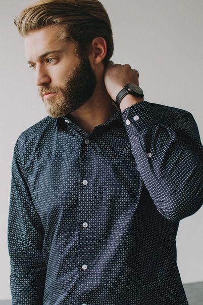 Black Classic Fit Shirt