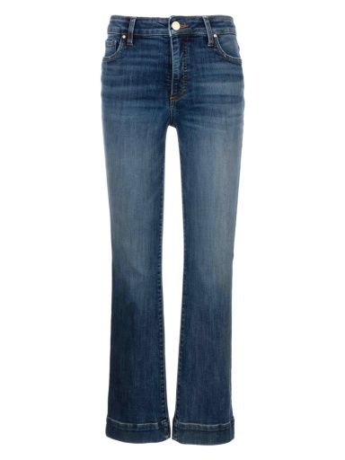 KELSEY HIGH RISE FAB AB ANKLE FLARE WITH WIDE HEM, Size: 00