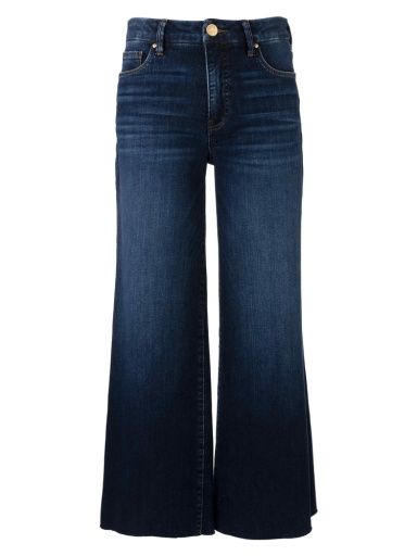 MEG HIGH RISE FAB AB WIDE LEG RAW HEM I, Size: 00