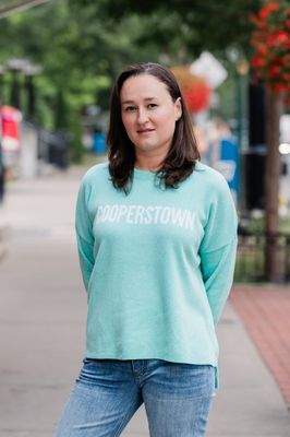 Cooperstown Sweater - Aqua