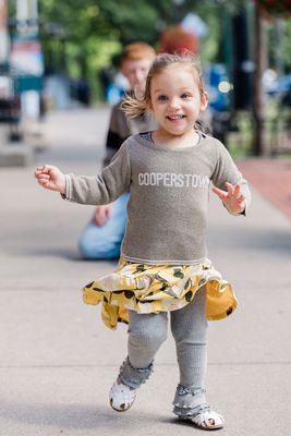 Cooperstown Baby Sweater - Pewter