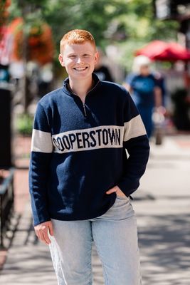 Cooperstown Quarter Zip - Navy