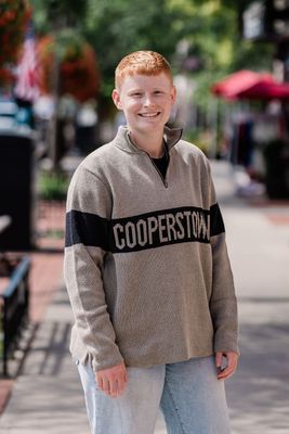 Cooperstown Quarter Zip - Pewter