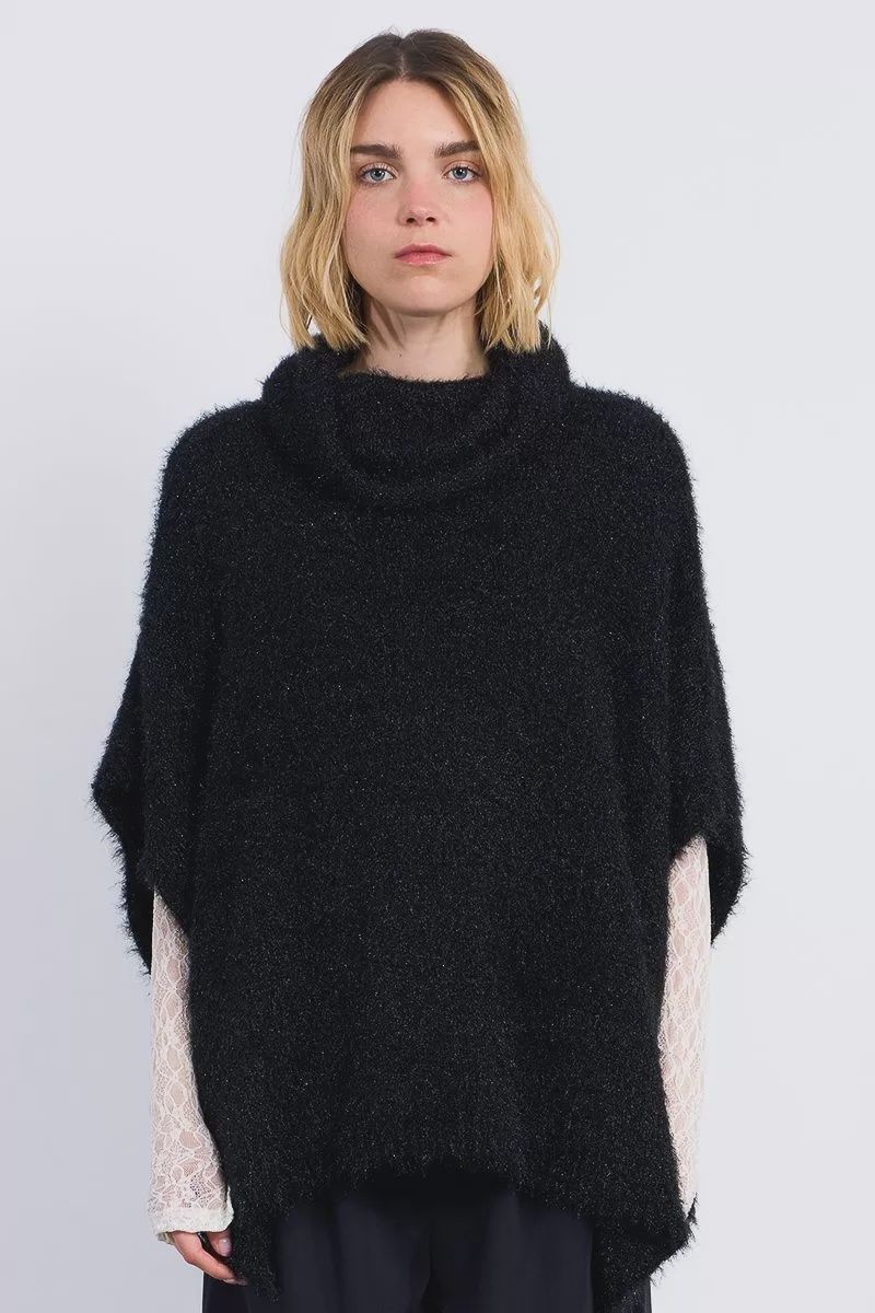 Turtleneck Poncho