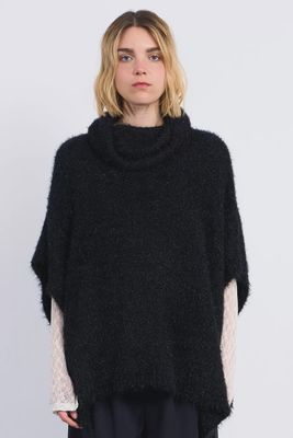 Turtleneck Poncho