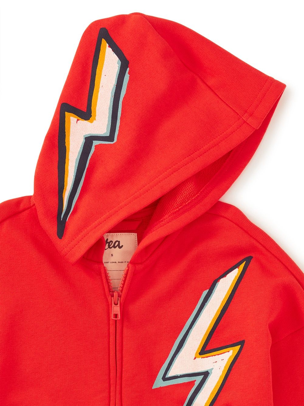 Lightning Bolt Zip Hoodie